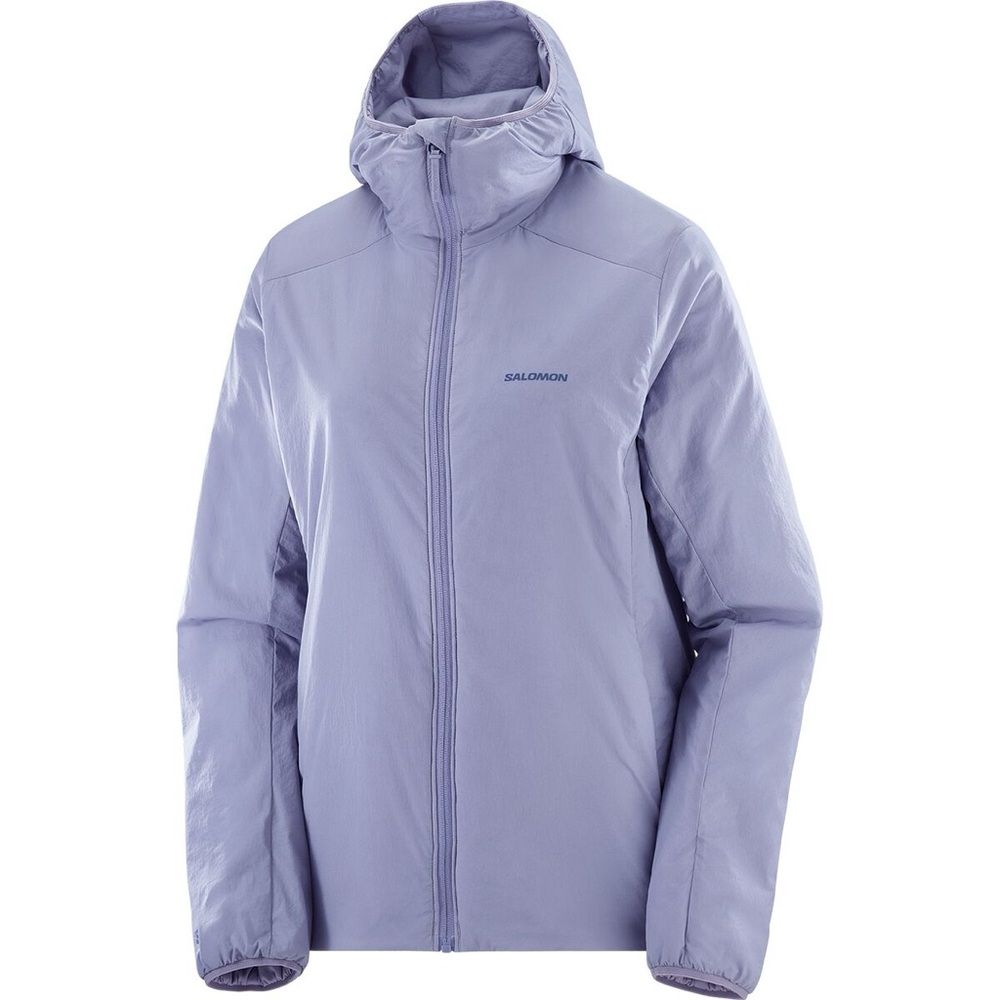 Salomon Light Purple Hooded Jacket